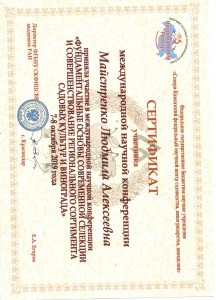 Сертификат участника 7.10 2019 Краснодар 001